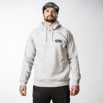 mikina Pitcha NICE DAY hoodie heather grey