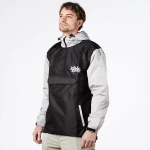 bunda Pitcha Niceday windbraker jacket black/grey