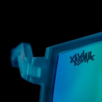 sluneční brýle Pitcha THUNDER fluo/blue mirrored