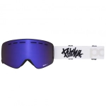 lyžařské brýle Pitcha XC3 white POW / purple mirrored