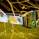 lyžařské brýle Pitcha XC3 tits / gold mirrored