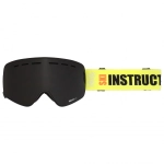 lyžařské brýle Pitcha XC3 fluo INSTRUCTOR / black