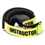 lyžařské brýle Pitcha XC3 fluo INSTRUCTOR / black