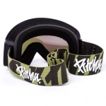 náhradní páska na brýle Pitcha XC3 duo/army green
