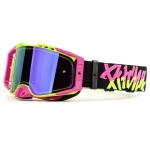 brýle Pitcha FURIOUS fluo/pink - purple mirrored