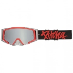 Brýle Pitcha SAVAGE black/red - silver mirrored