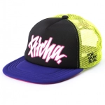kšiltovka Pitcha LIMITED trucker snapback neon/purple/pink