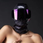 kukla Pitcha NINJA balaclava black/logo