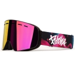 lyžařské brýle Pitcha XC3 liquid / pink mirrored