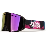 lyžařské brýle Pitcha XC3 liquid / purple mirrored