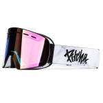 lyžařské brýle Pitcha XC3 smoke white / clear pink mirror