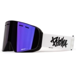 lyžařské brýle Pitcha XC3 white POW / purple mirrored