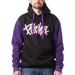 mikina Pitcha HAVE FUN black/purple