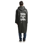 pláštěnka Pitcha FUCK THE RAIN black