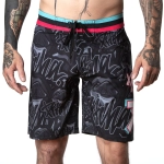 plavky Pitcha 314 boardshort black
