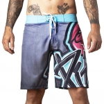 plavky Pitcha LICKER boardshort black