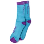 ponožky Pitcha FINGER turquiose/purple