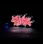 světelná reklama LOGO neon pink