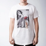 triko Pitcha FLOWER limited tee white