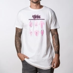 triko Pitcha MANUAL tee white