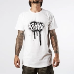 triko Pitcha SPRAY limited tee white